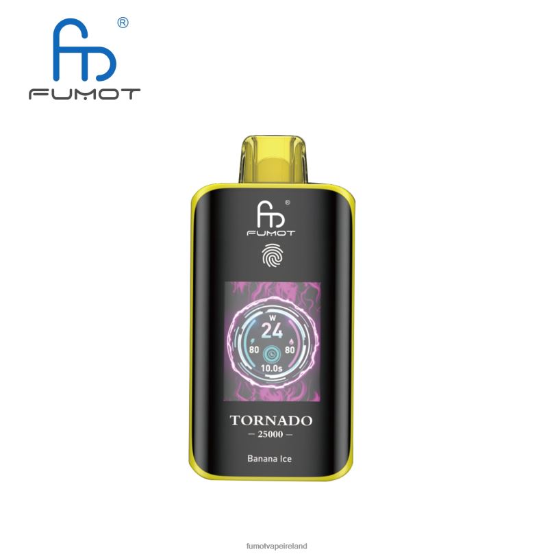 Fumot Tornado 25000 Disposable Vape Banana Ice - FZ4TN1 Fumot Vape Online Shop